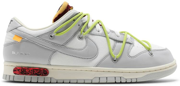 Off-White x Dunk Low Lot 08 of 50 DM1602-106