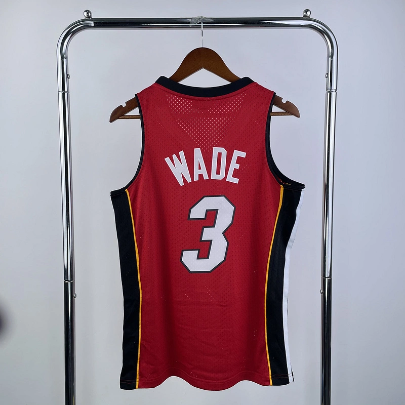 2005-06 NBA Miami Heat 3 WADE Basketball jersey