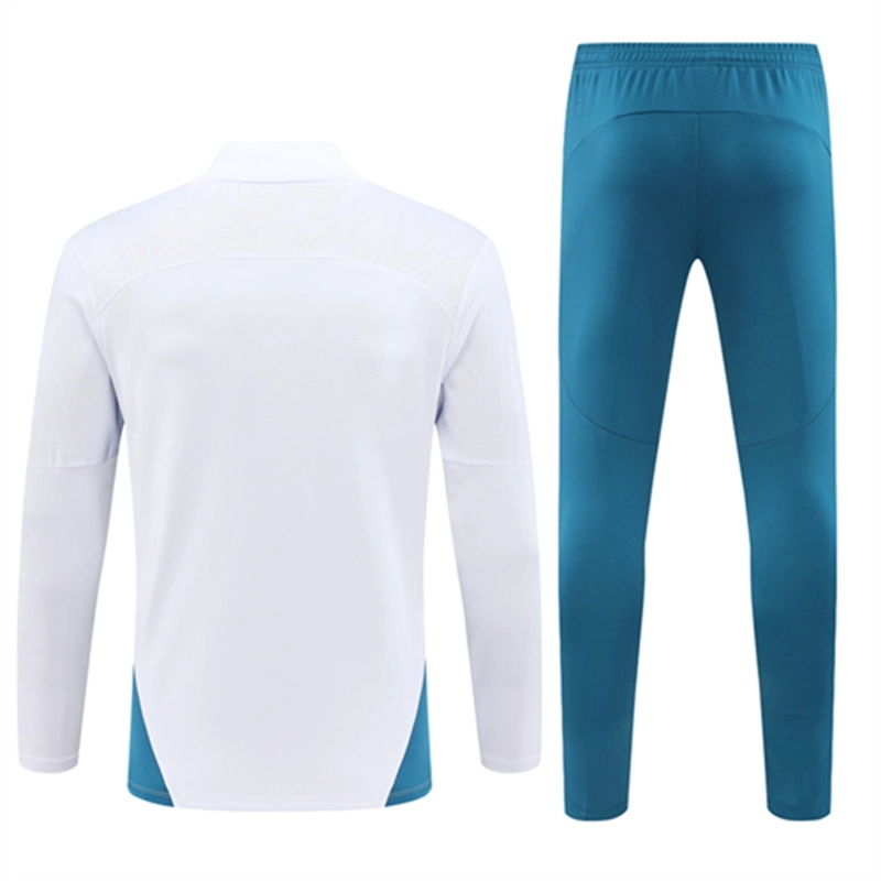 2024-25 Marseille White Long Sleeve Training Suit