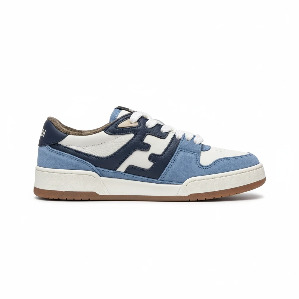 FENDI Match Canvas low-top  sneakers