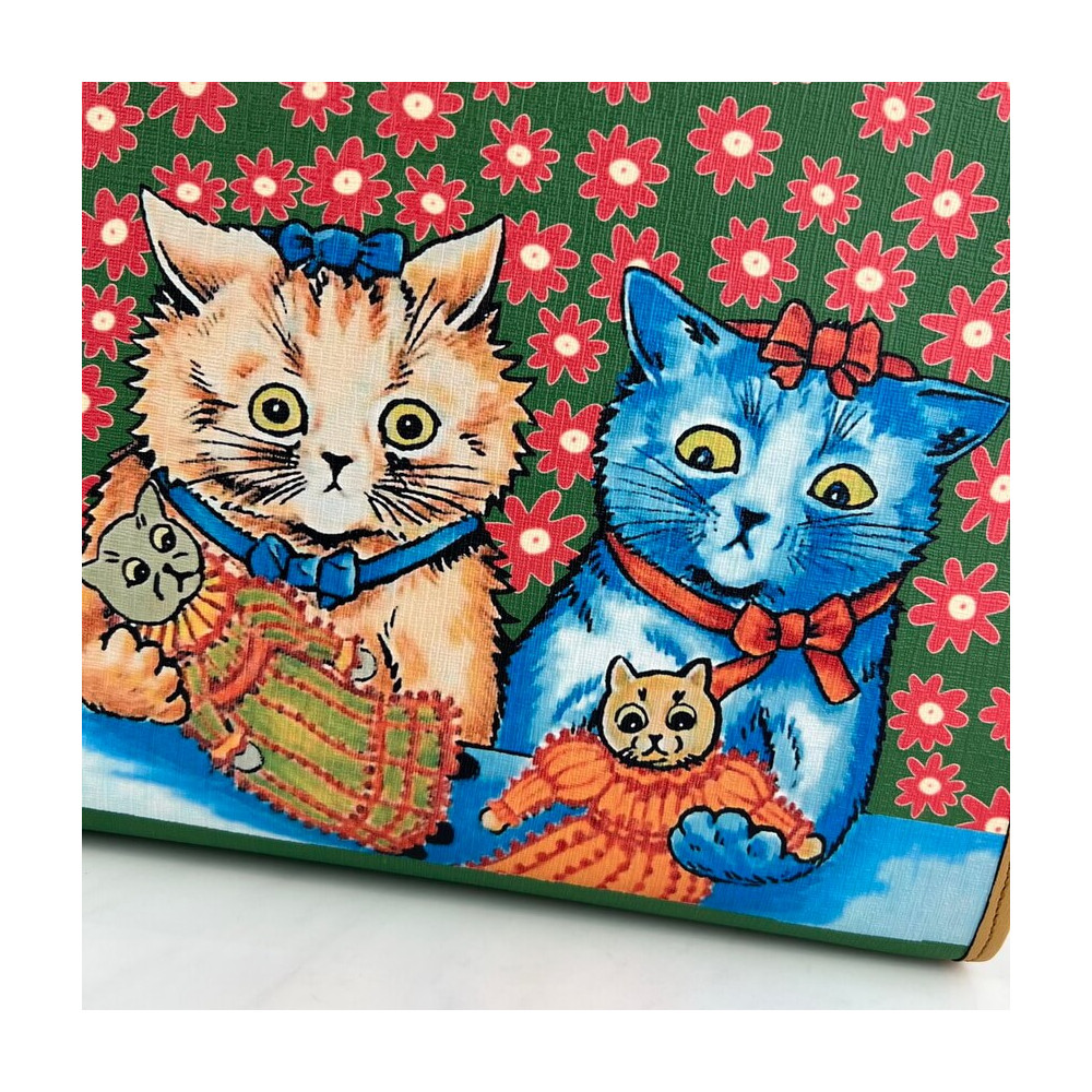 Gucci Kitten Print Tote Bag