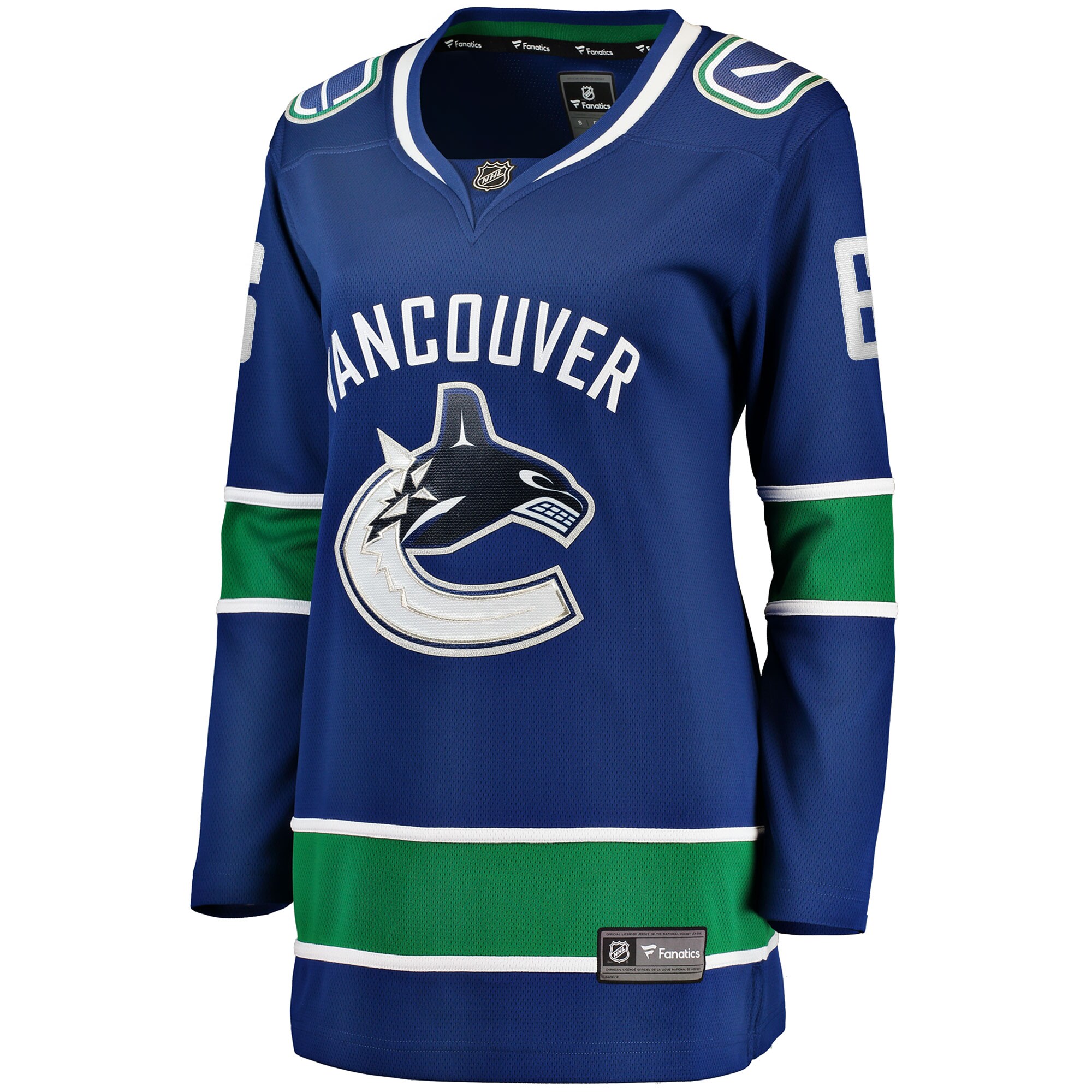 Brock Boeser Vancouver Canucks Fanatics Women’s Home Breakaway Player Jersey – Blue