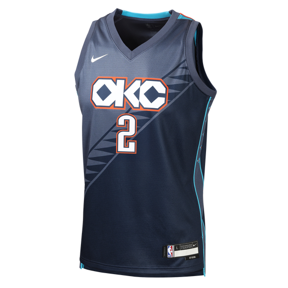 Shai Gilgeous-Alexander Oklahoma City Thunder 2026 City Edition Youth NBA Swingman Jersey