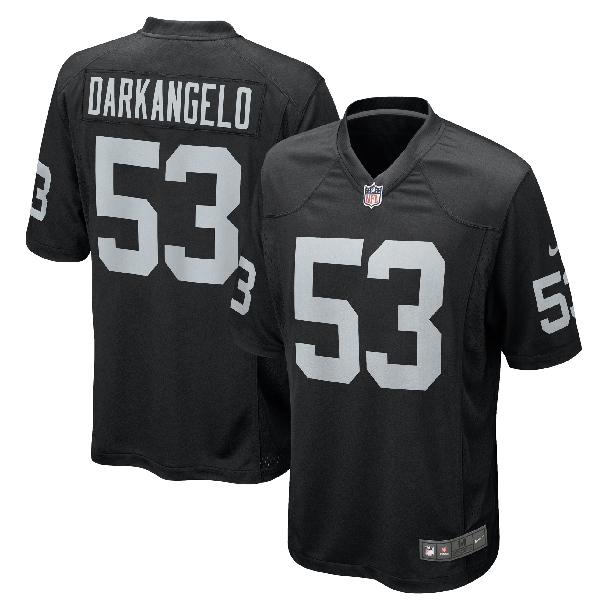 Isaac Darkangelo Las Vegas Raiders Nike Team Game Jersey -  Black