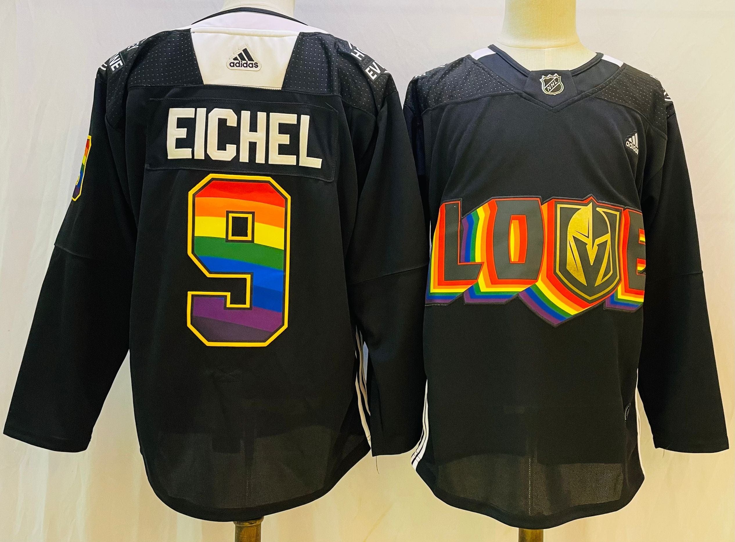 NHL Vegas Golden Knights EICHEL # 9 Jersey