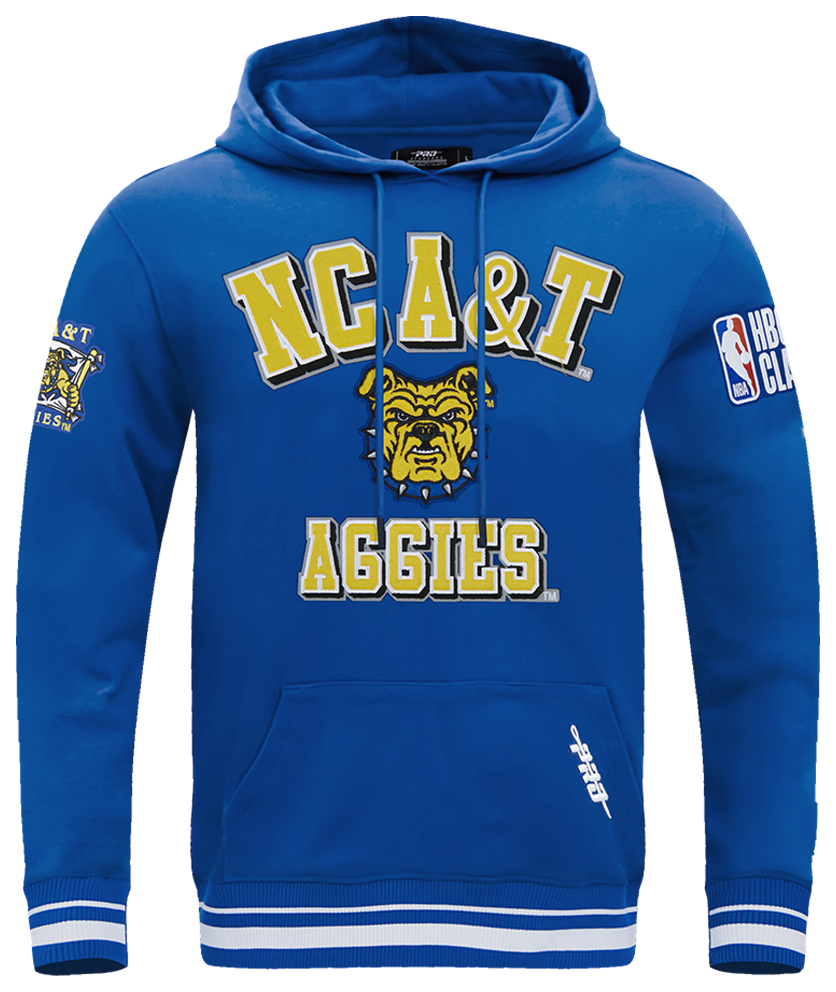 Pro Standard College HBCU Rib Fleece Pullover Hoodie