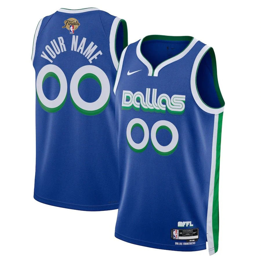 Custom Dallas Mavericks NBA Finals 2024 Jersey