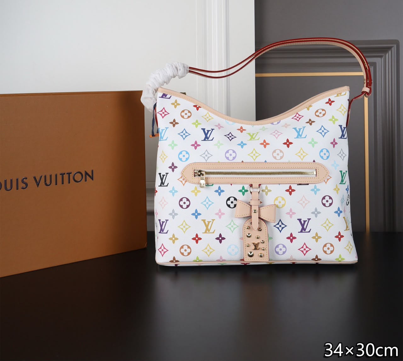 Louis Vuitton LV x TM Lineup Bag Multiple Colors/White 34.5cm M27582