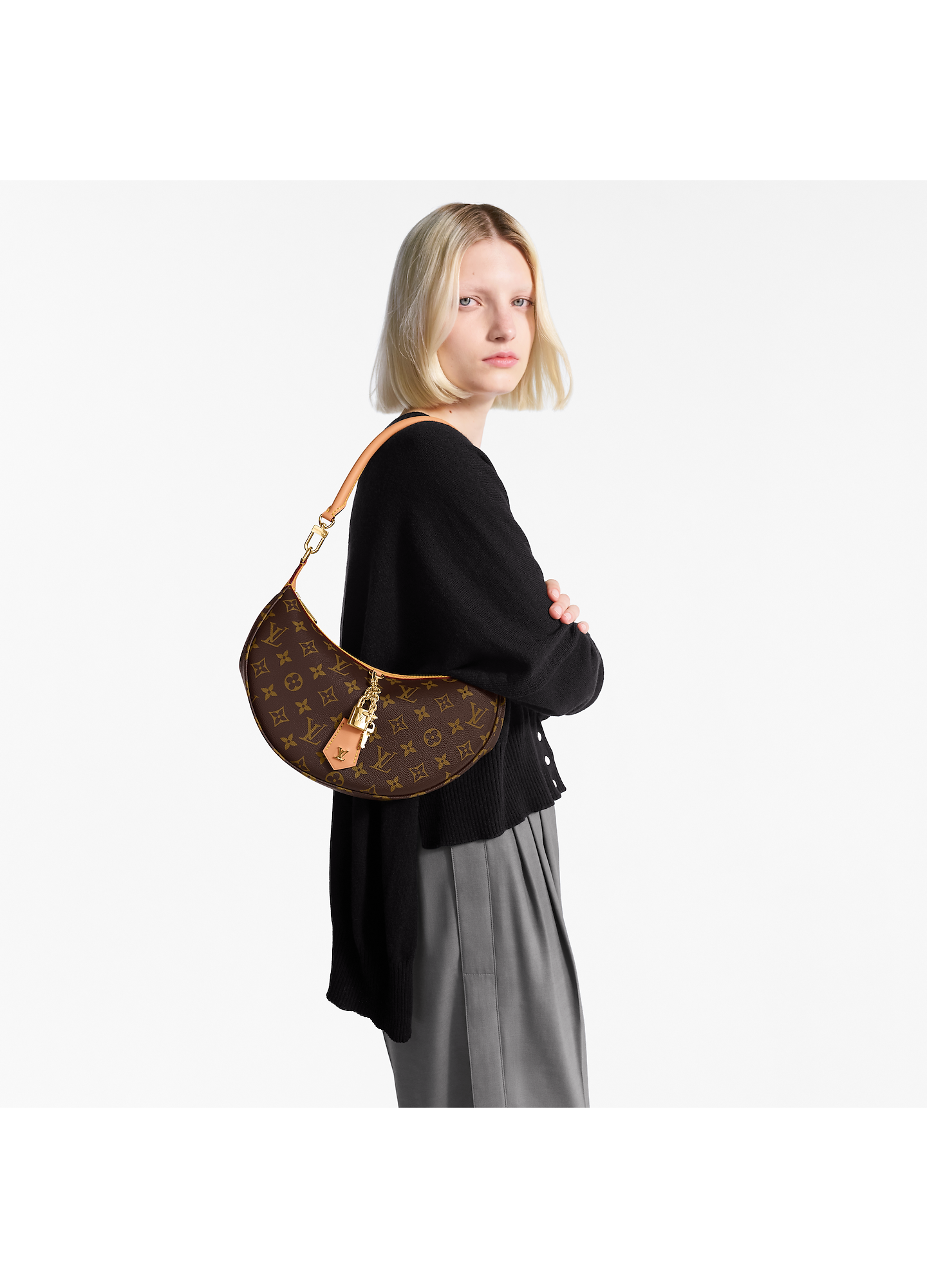Louis Vuitton Looping Bag Monogram Canvas M12939 – Brown 28cm/ 11in