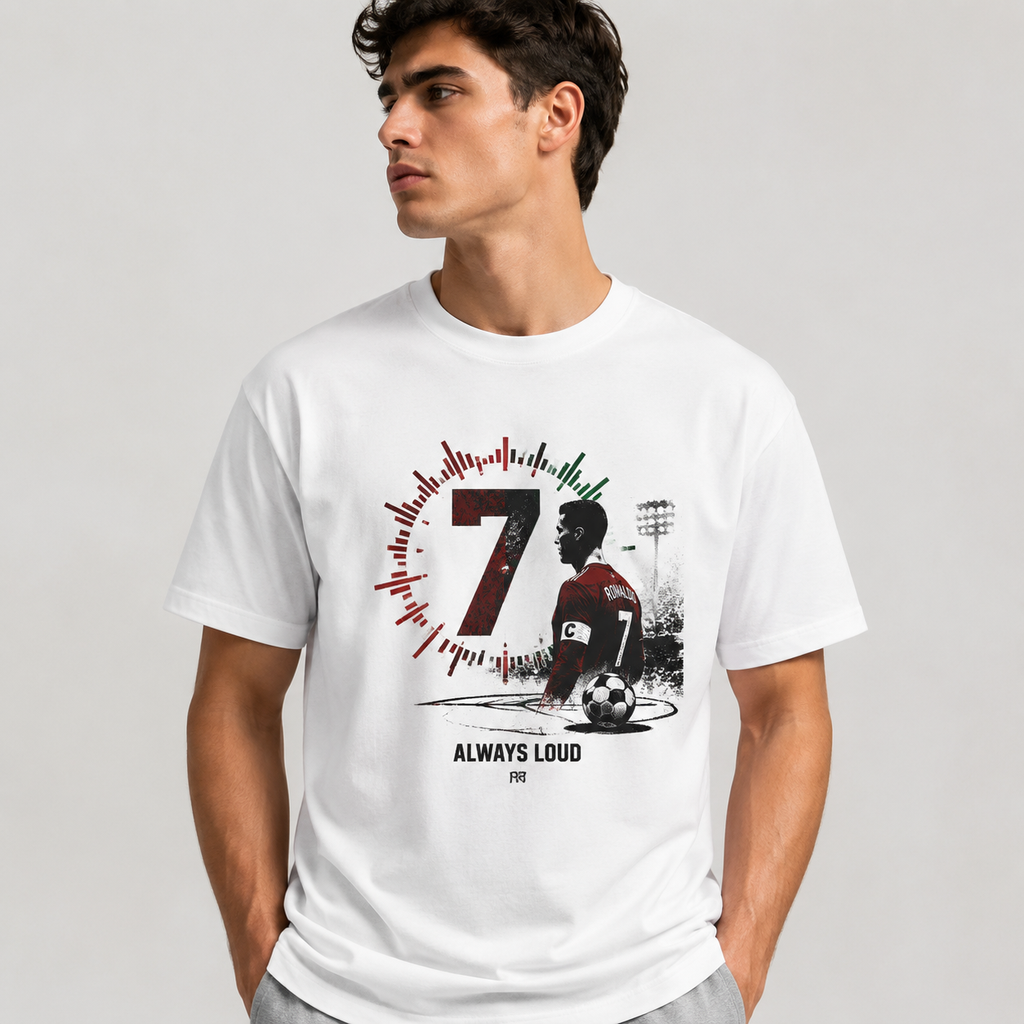Cristiano Ronaldo Pure Cotton Unisex T-Shirt – Limited-Time Offer