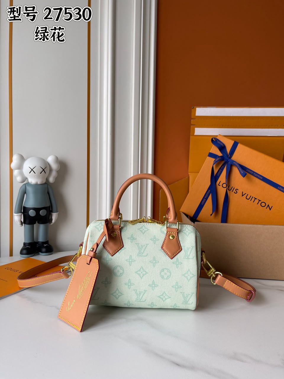 Louis Vuitton Speedy Bandoulière 20 Bag Monogram Origine Vert Asnière M27530