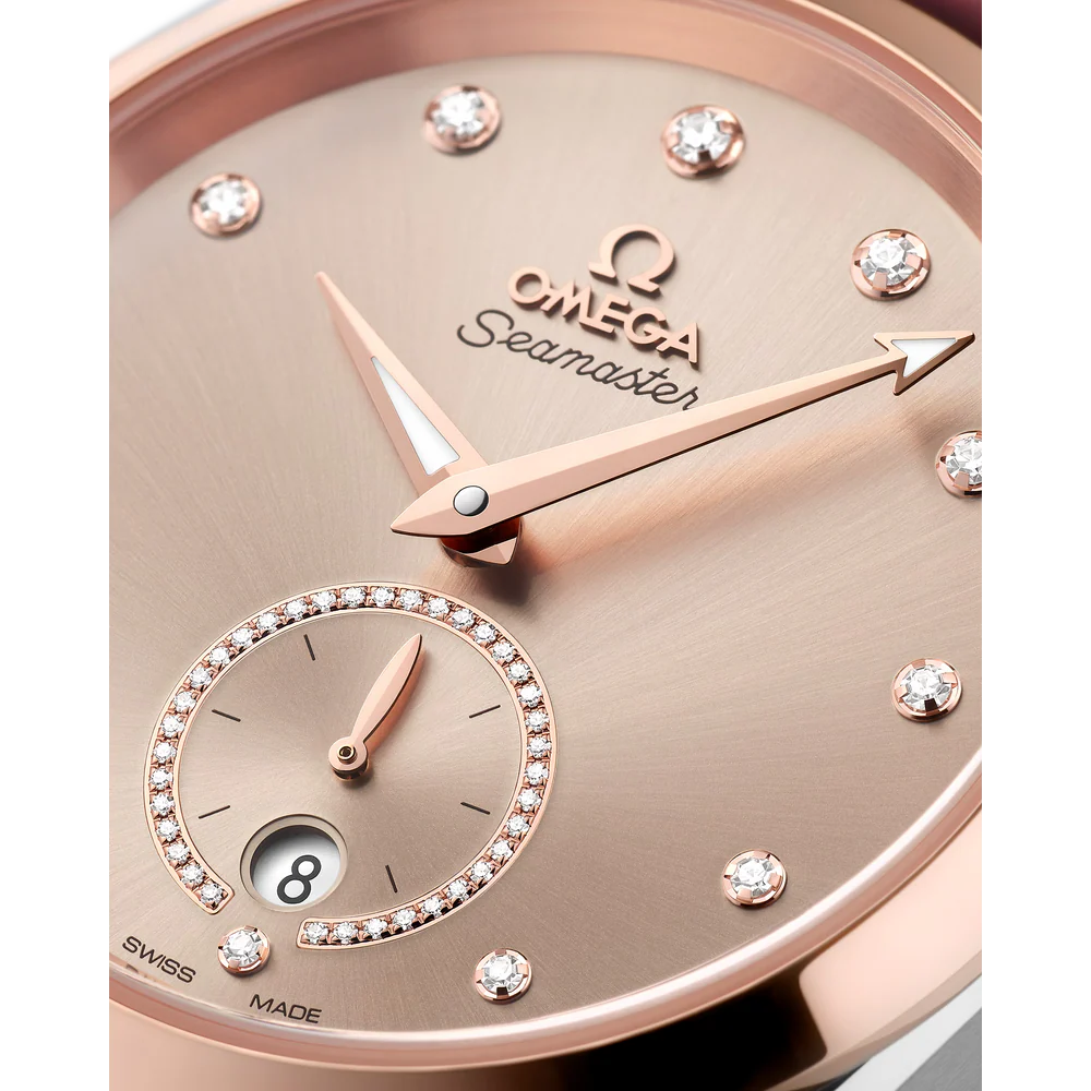 Omega Seamaster Aqua Terra 150M 38 mm Linen Dial Stainless Steel and  Sedna™ 18k Rose Gold Strap 220.23.38.20.59.001
