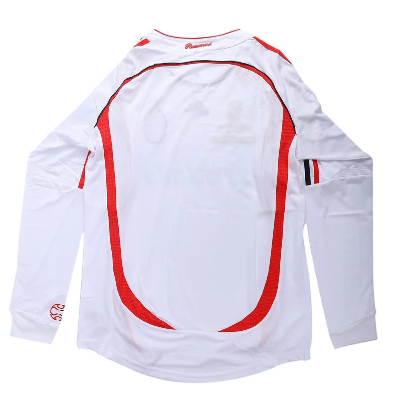 06-07 AC Milan UCL Final Retro Jersey Away Long Sleeve - JerseyFun