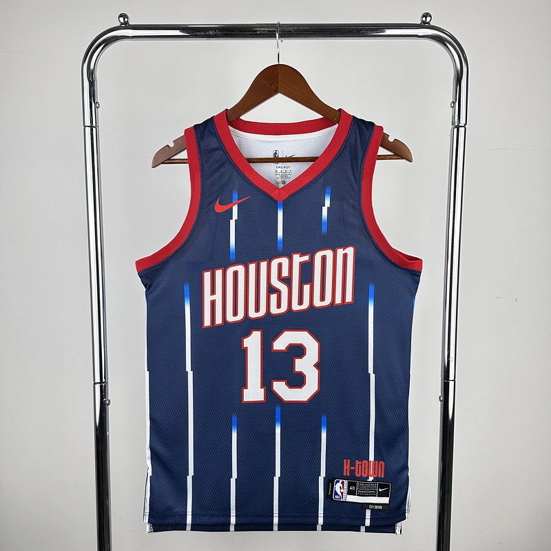 2023 NBA Houston Rockets 13 HARDEN Basketball Jersey