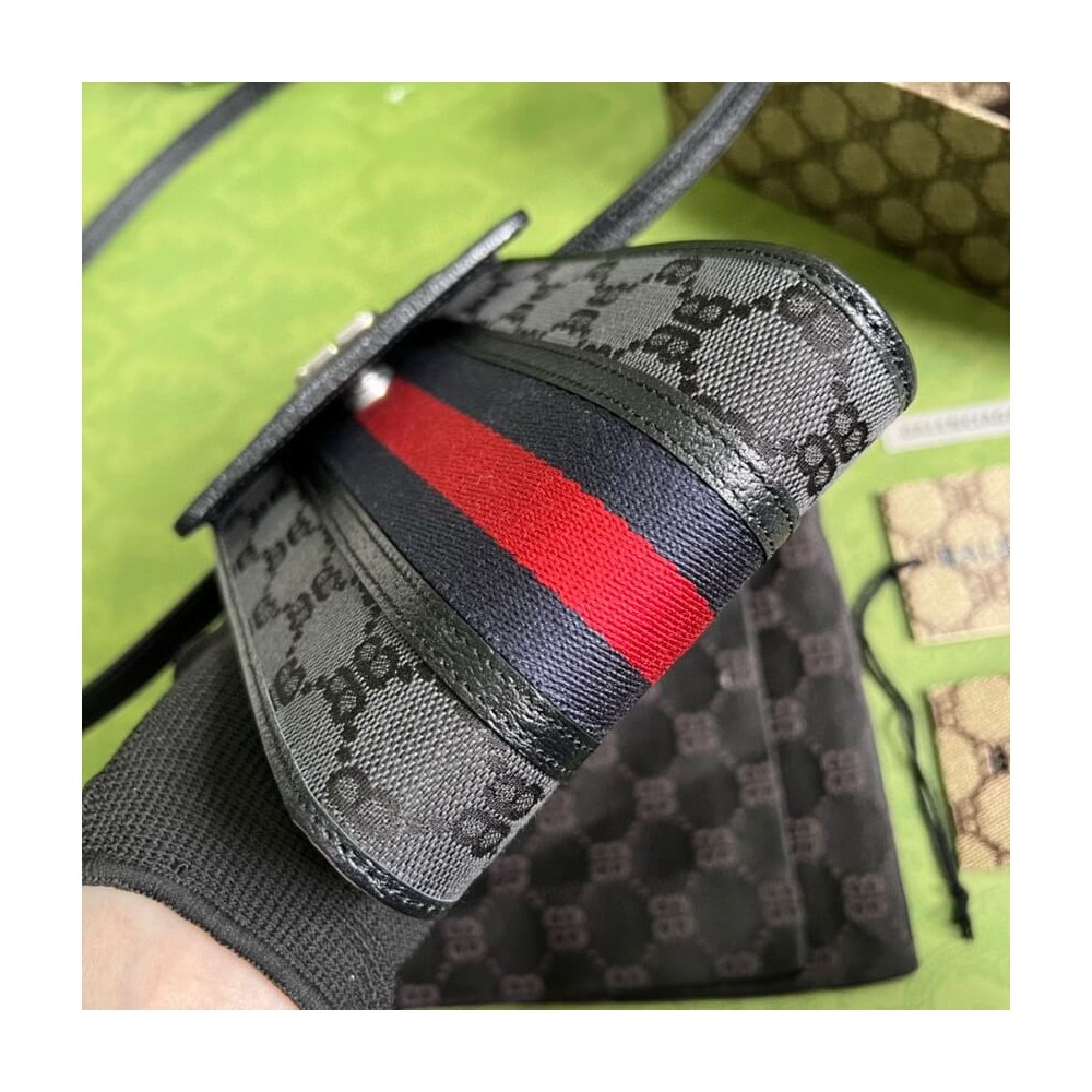 Balenciaga x Gucci Hacker Phone Bag Black