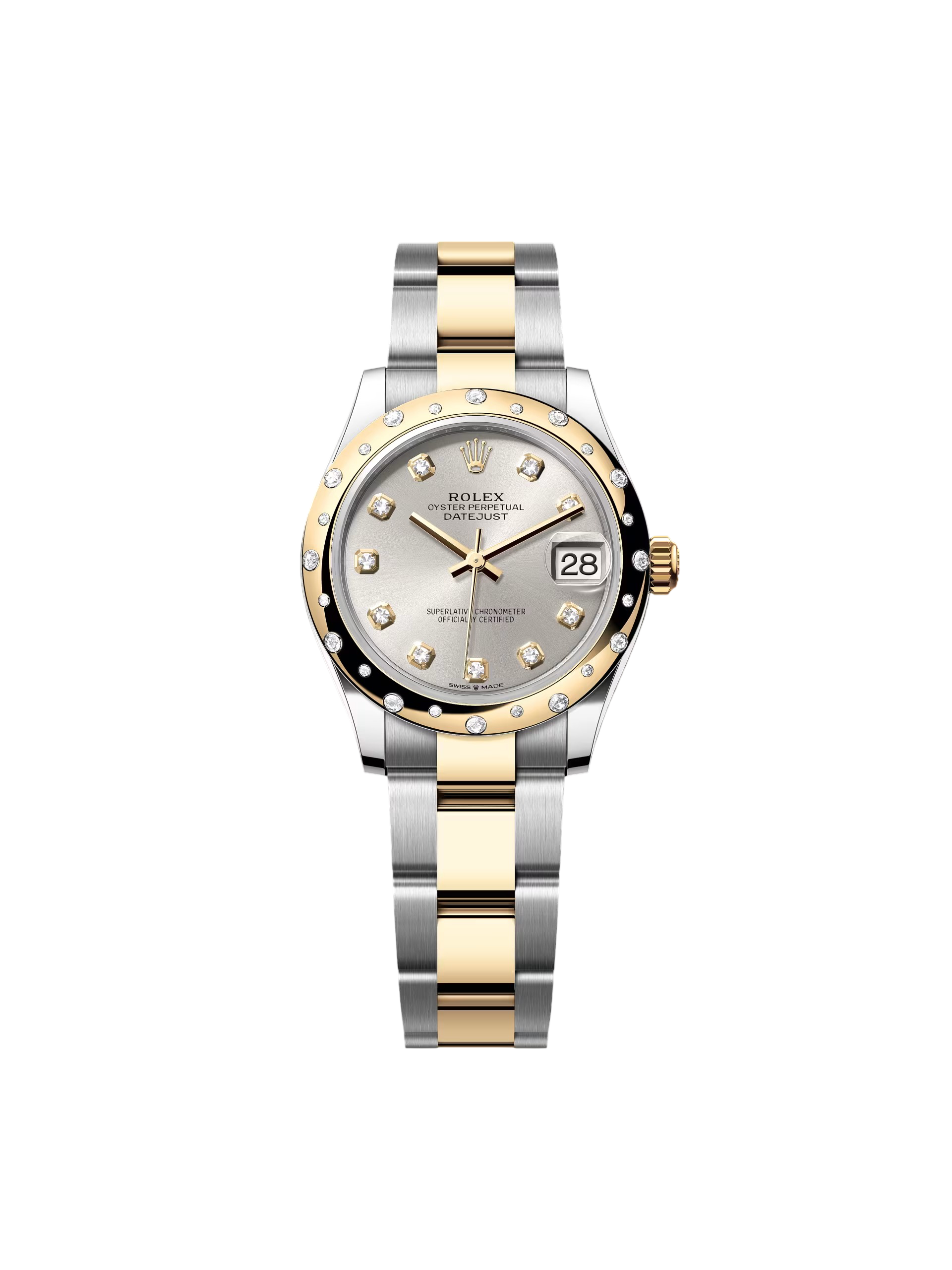 Rolex Datejust 31mm 278343RBR Silver Dial Yellow Rolesor Jubilee Watch
