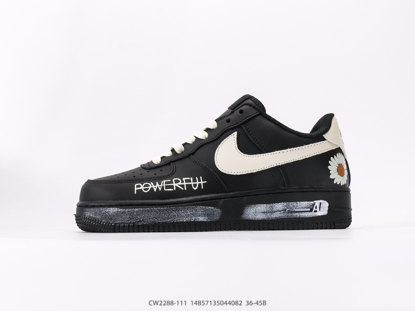 Nike Air Force 1 Low Daisy Black