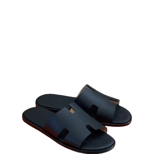 HERMES IZMIR SANDAL BLACK