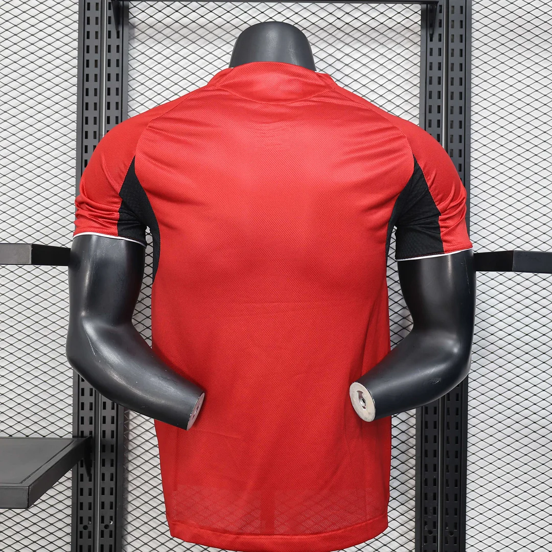 2025/2026 Premier League Manchester United Team Home Football Jersey Player Version