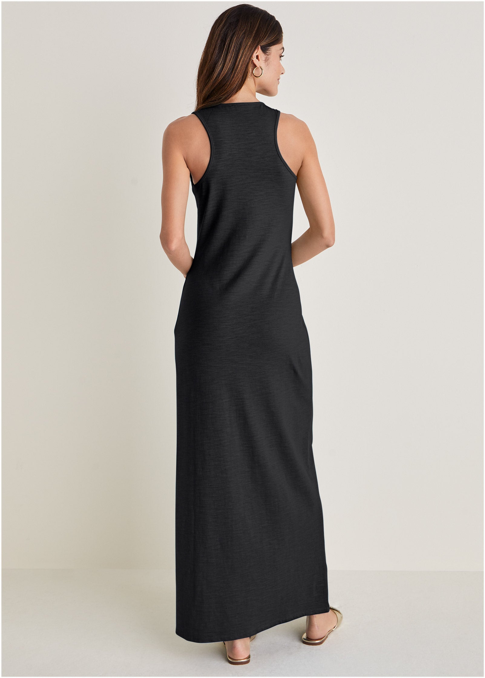 Tank Maxi Dress – Black