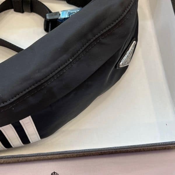 Prada X Adidas Re-Nylon Belt Bag Black