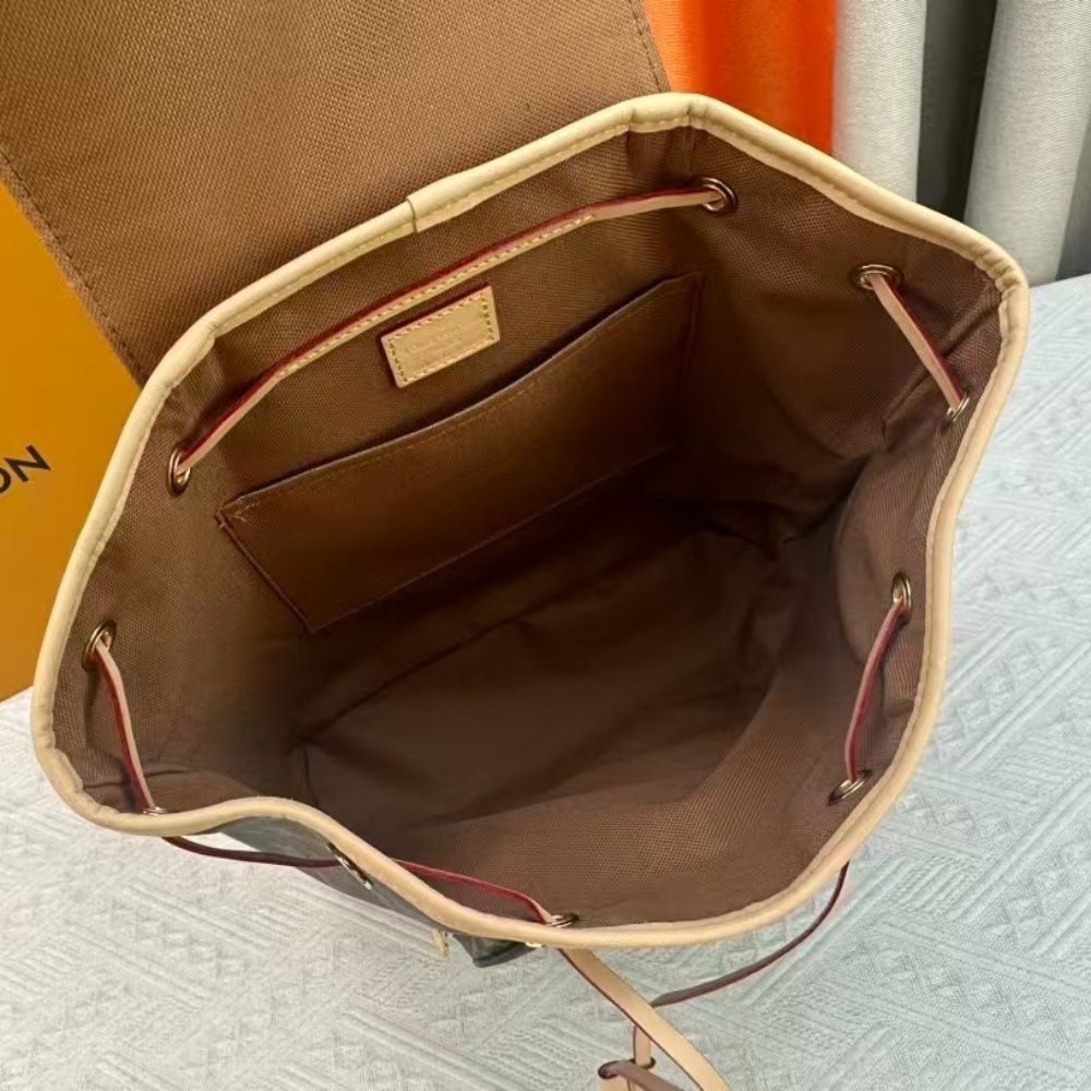 Louis Vuitton Montsouris PM Backpack Brown 30Cm M11198