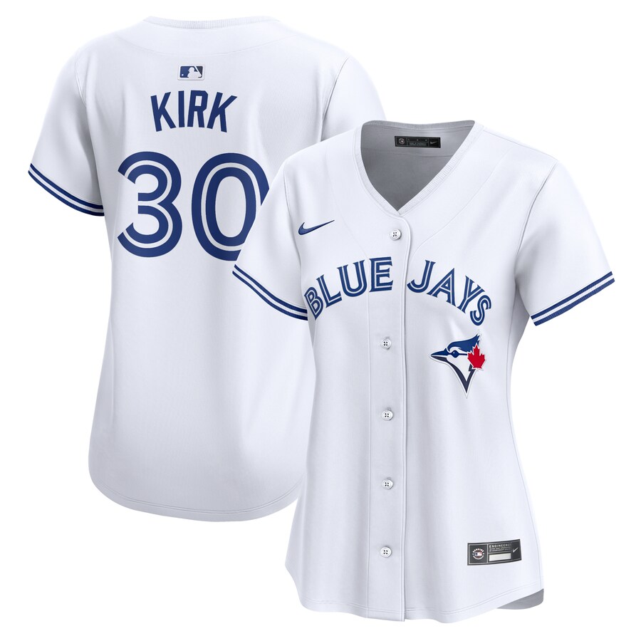Alejandro Kirk Toronto Blue Jays Women's Home Limited Player Jersey White