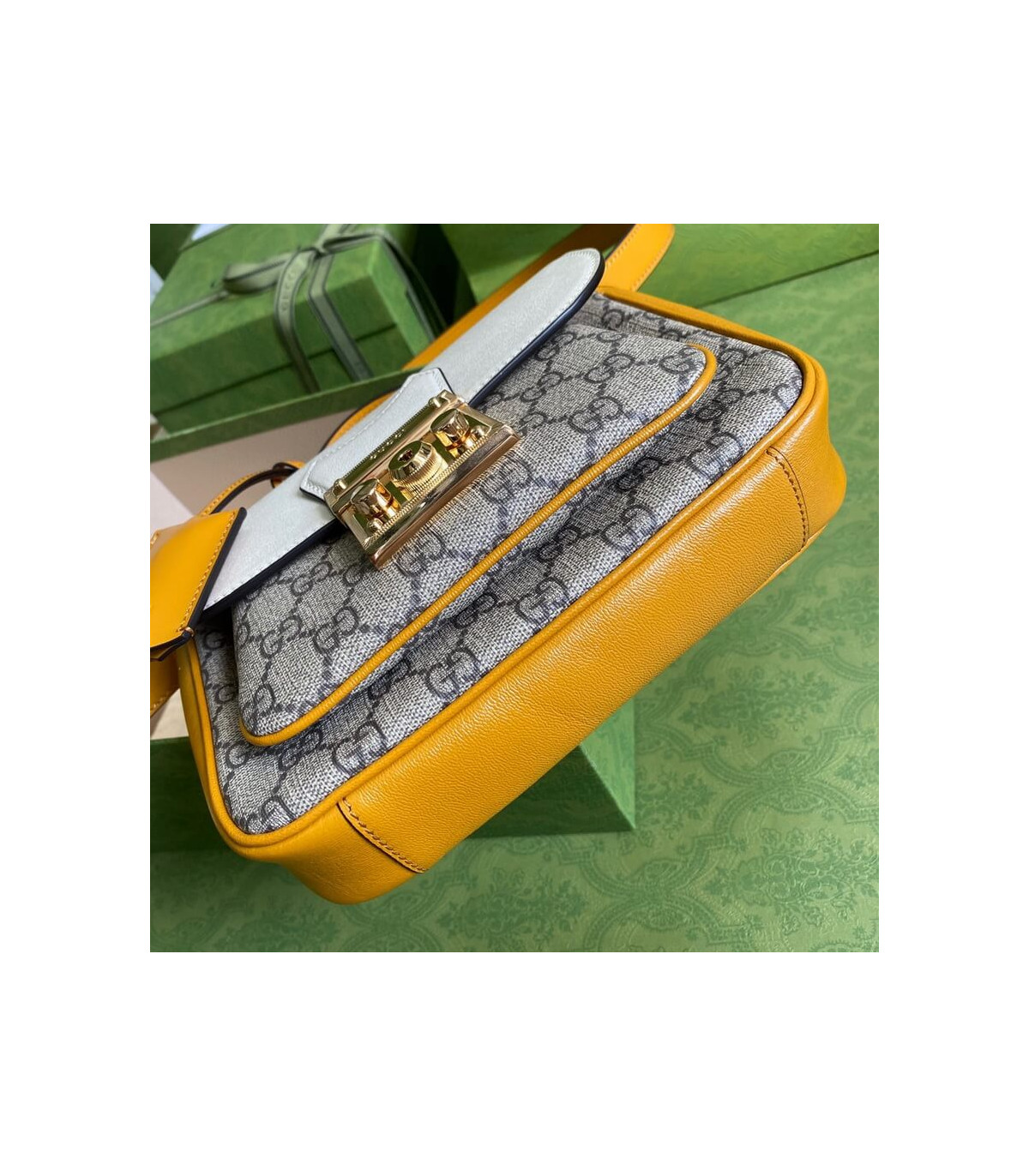 Gucci Padlock Mini Bag White