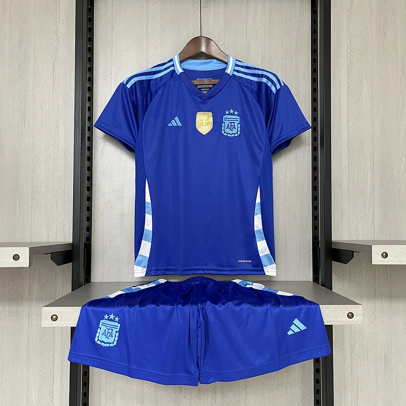 2024-25 Argentina Away KIDS Football Jersey