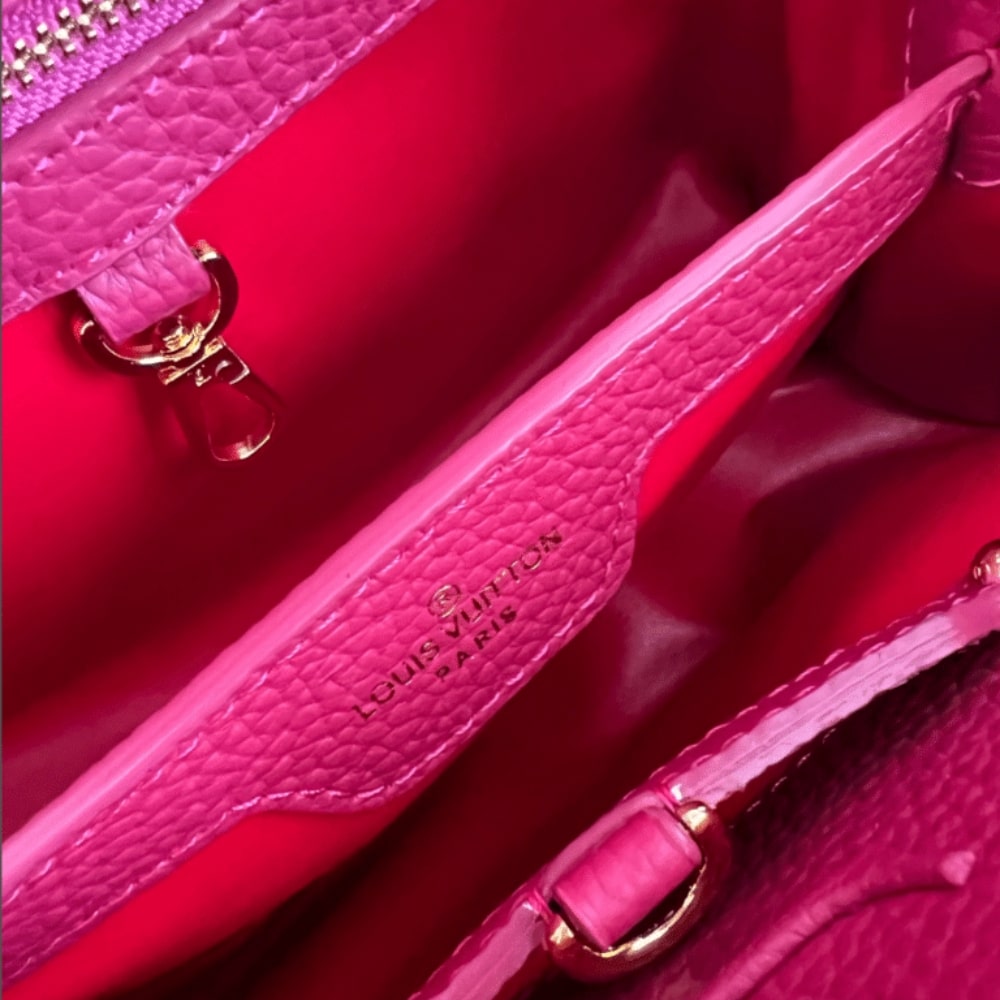 Louis Vuitton Capucines BB Bag Dark Pink 27Cm M20845