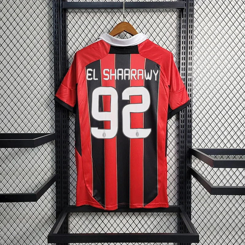 Retro 2012-13 AC Milan Home El Sharawy Ibrahimovic Football jersey retro