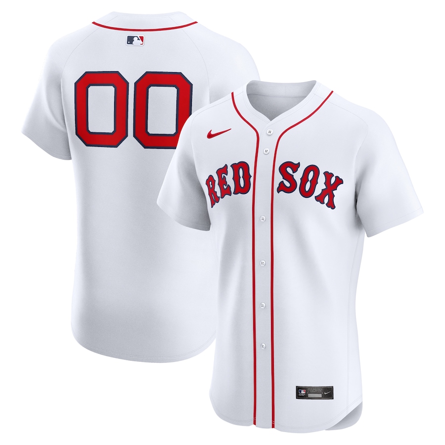Boston Red Sox Home Elite Pick-A-Player Retired Roster Jersey White