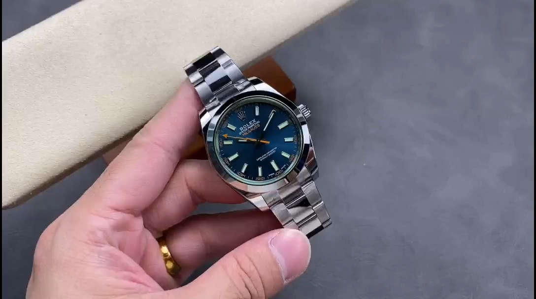 【Super Clone】Rolex Milgauss 116400GV Stainless Steel Z-blue Dial 40mm Mens Replica Watch