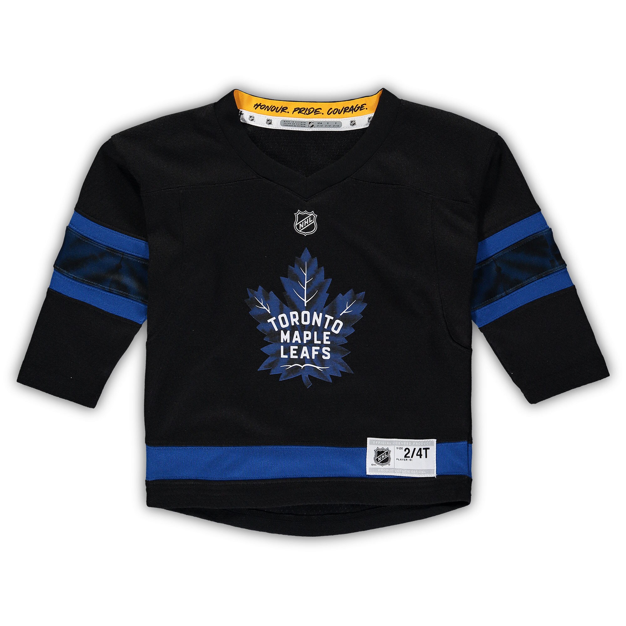Auston Matthews Toronto Maple Leafs Toddler Alternate Replica Player Jersey – Black