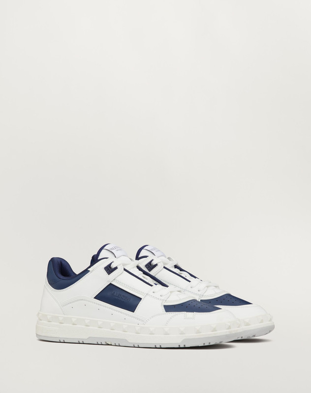 VALENTINO FREEDOTS LOW-TOP SNEAKER IN CALFSKIN