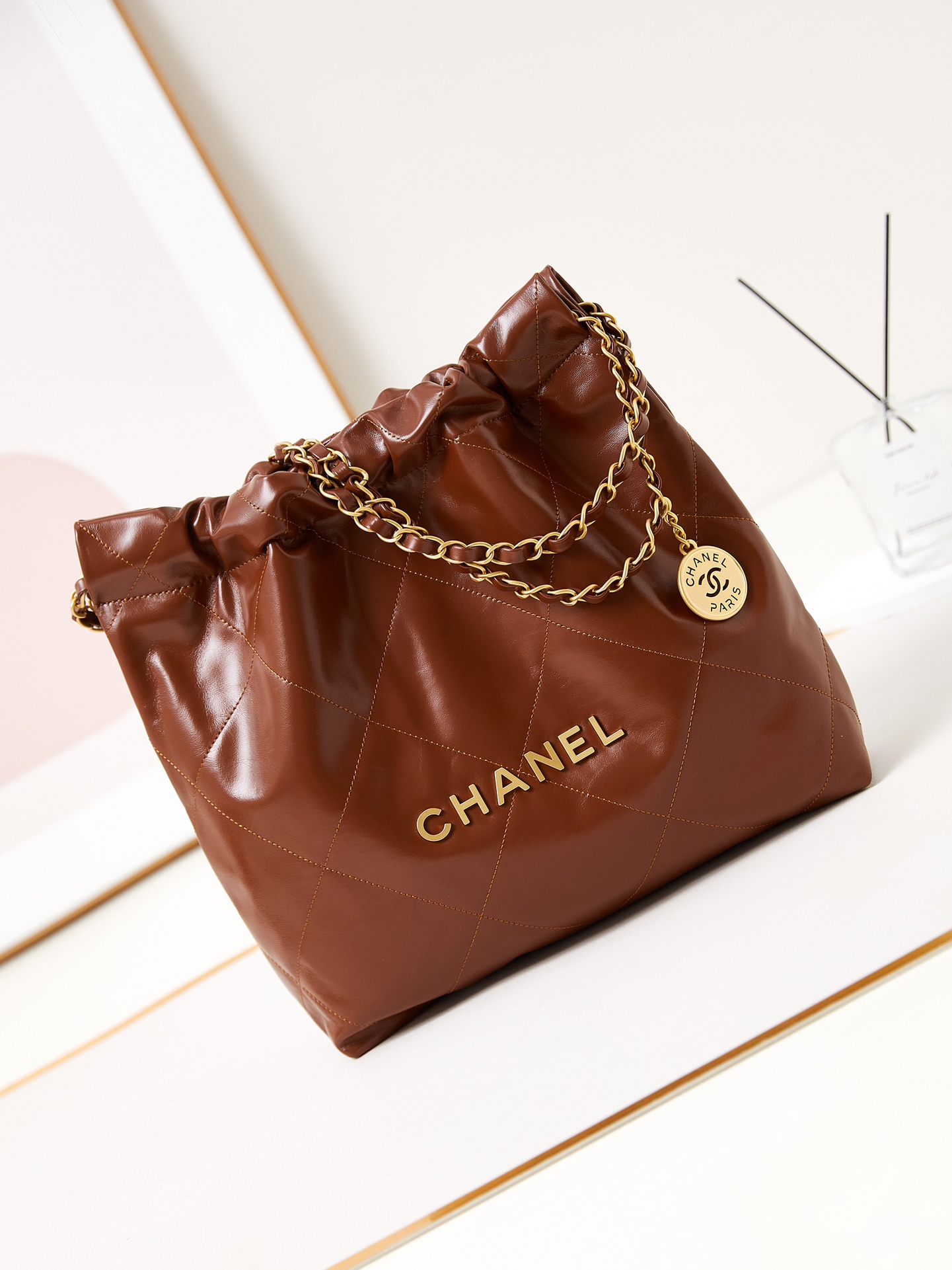 24A spring and summer hot 22 bag-Brown