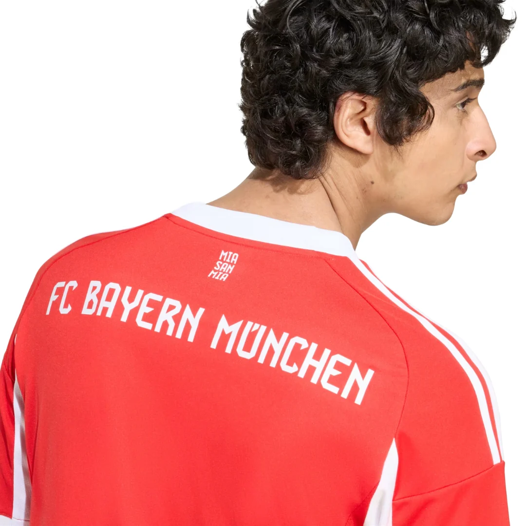 adidas Bayern Munich Harry Kane Home Jersey w/ Bundesliga Champion Patch 25/26 (Red)