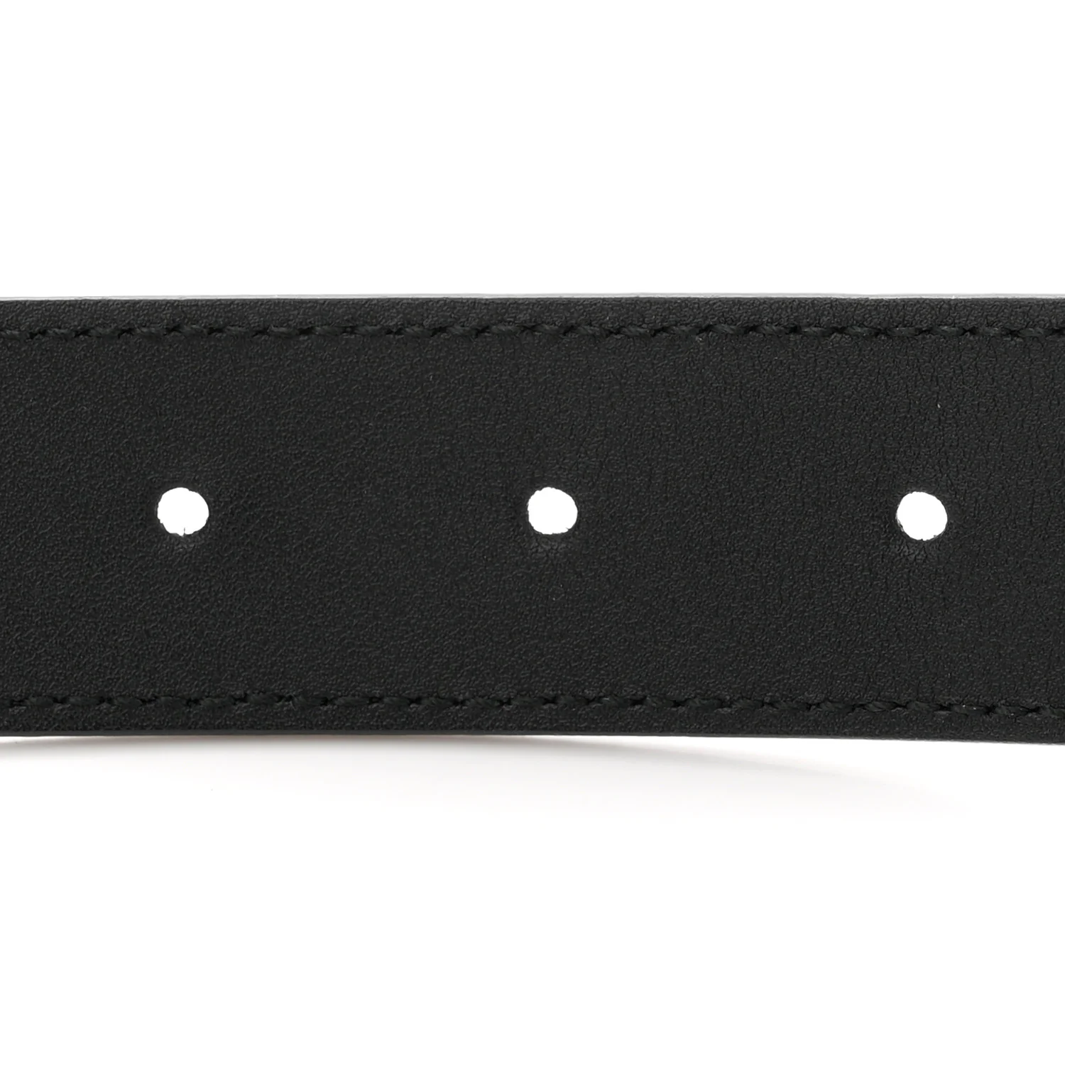 Calfskin Double G 30mm Belt 80 32 Black