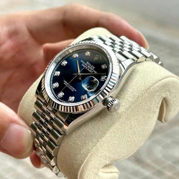 [Superclone] Rolex Datejust 41mm Bright Blue Dial Jubilee 126334