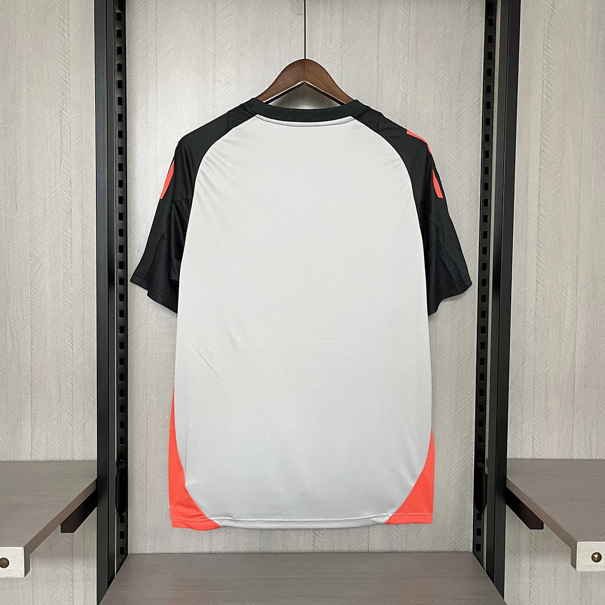 2024-25 Benfica Training Camp Grey football jersey