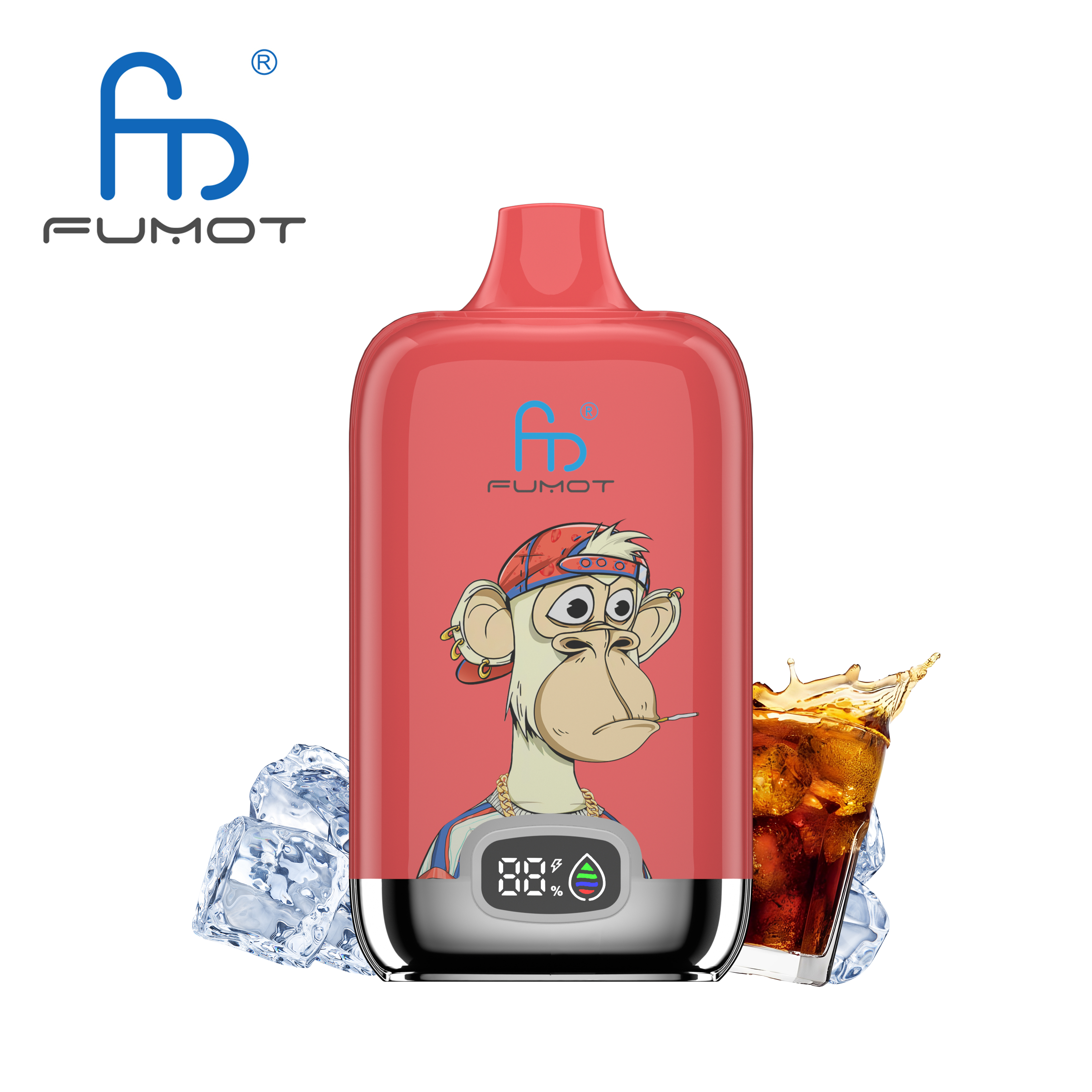 Fumot Digital Box 12000 Puffs Disposable Vape