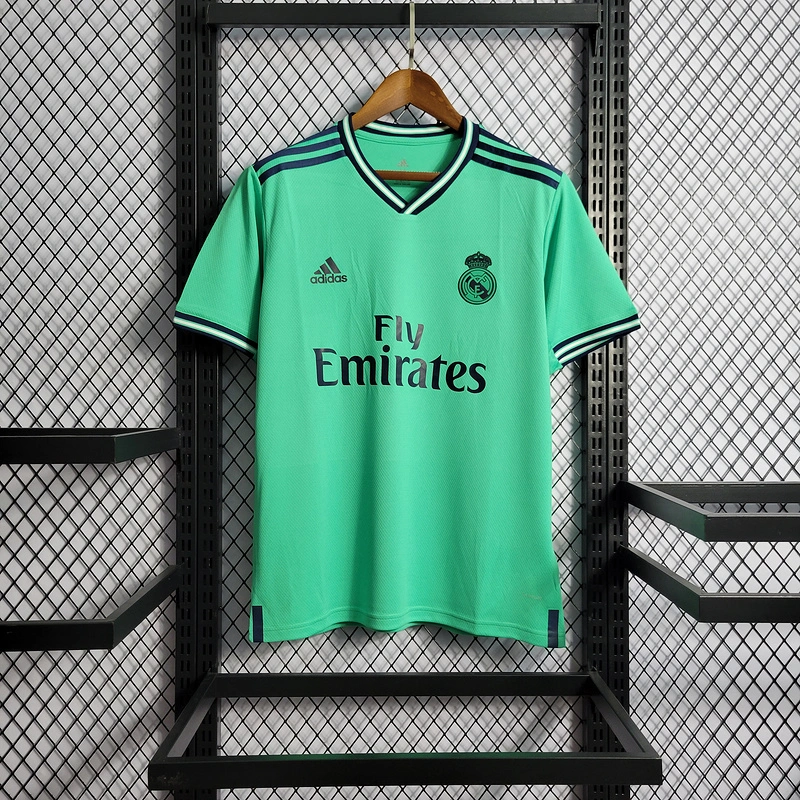 Retro 2019-20 Real Madrid Two Away  Benzema Hazard Sergio Ramos Casemiro KROOS MODRIC Football jersey