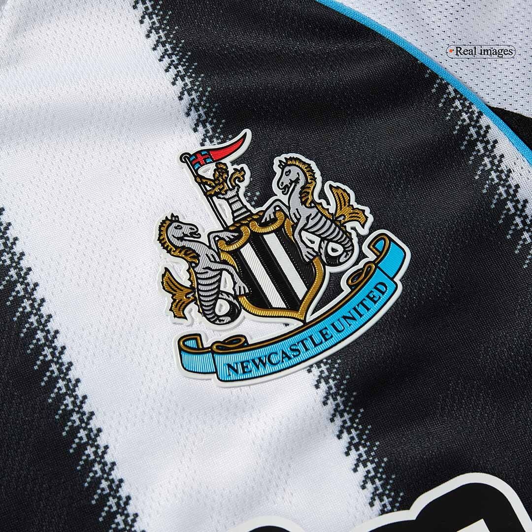 Newcastle United Player Version Home Soccer Jersey 2025/26 Black&White