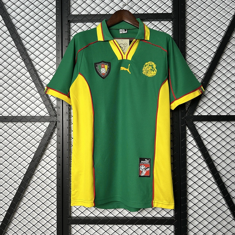 Retro 1998 Cameroon Home Football jersey Retro
