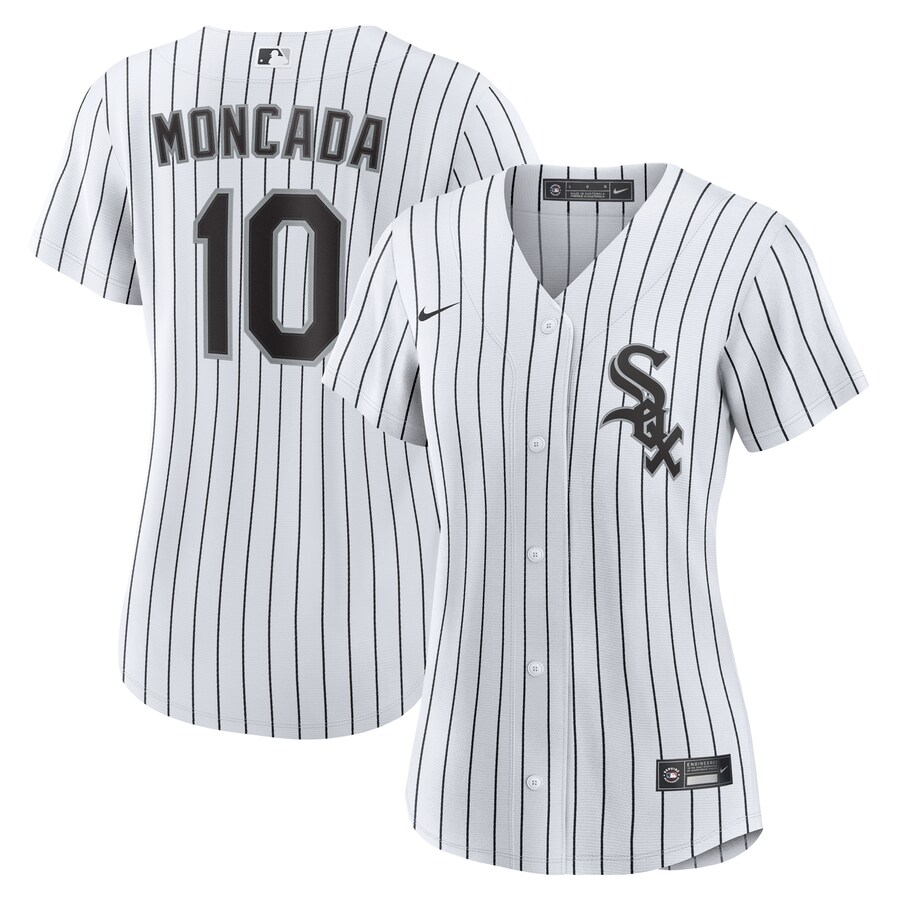 Yoan Moncada Chicago White Sox Women's Home Player Jersey White