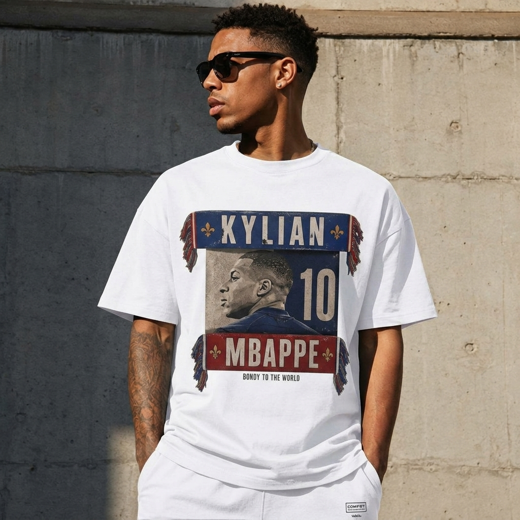 Kylian Mbappé Unisex T-Shirt – Limited-Time Offer – Hot Seller