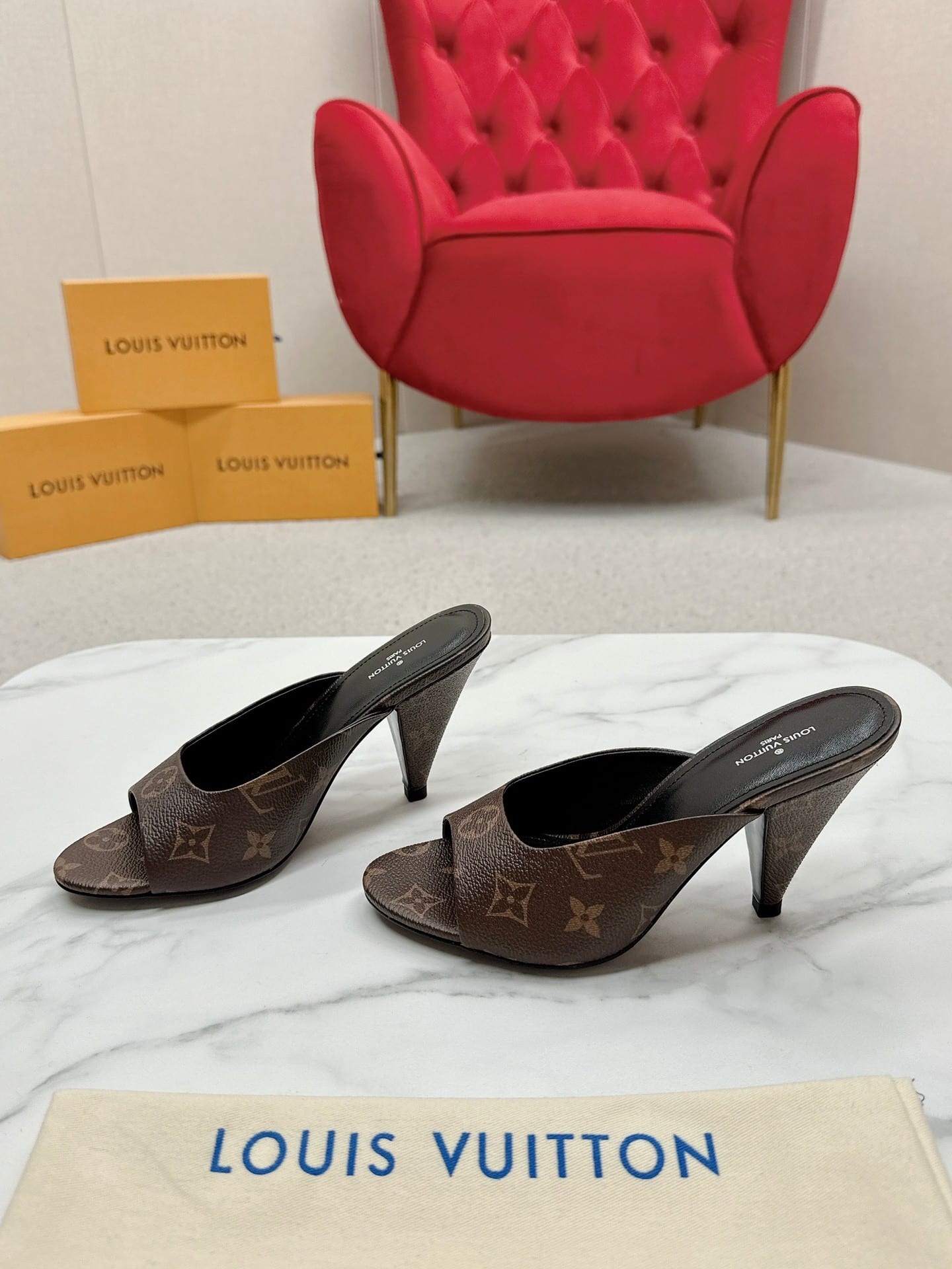 Louis Vuitton Super Mule Monogram Canvas