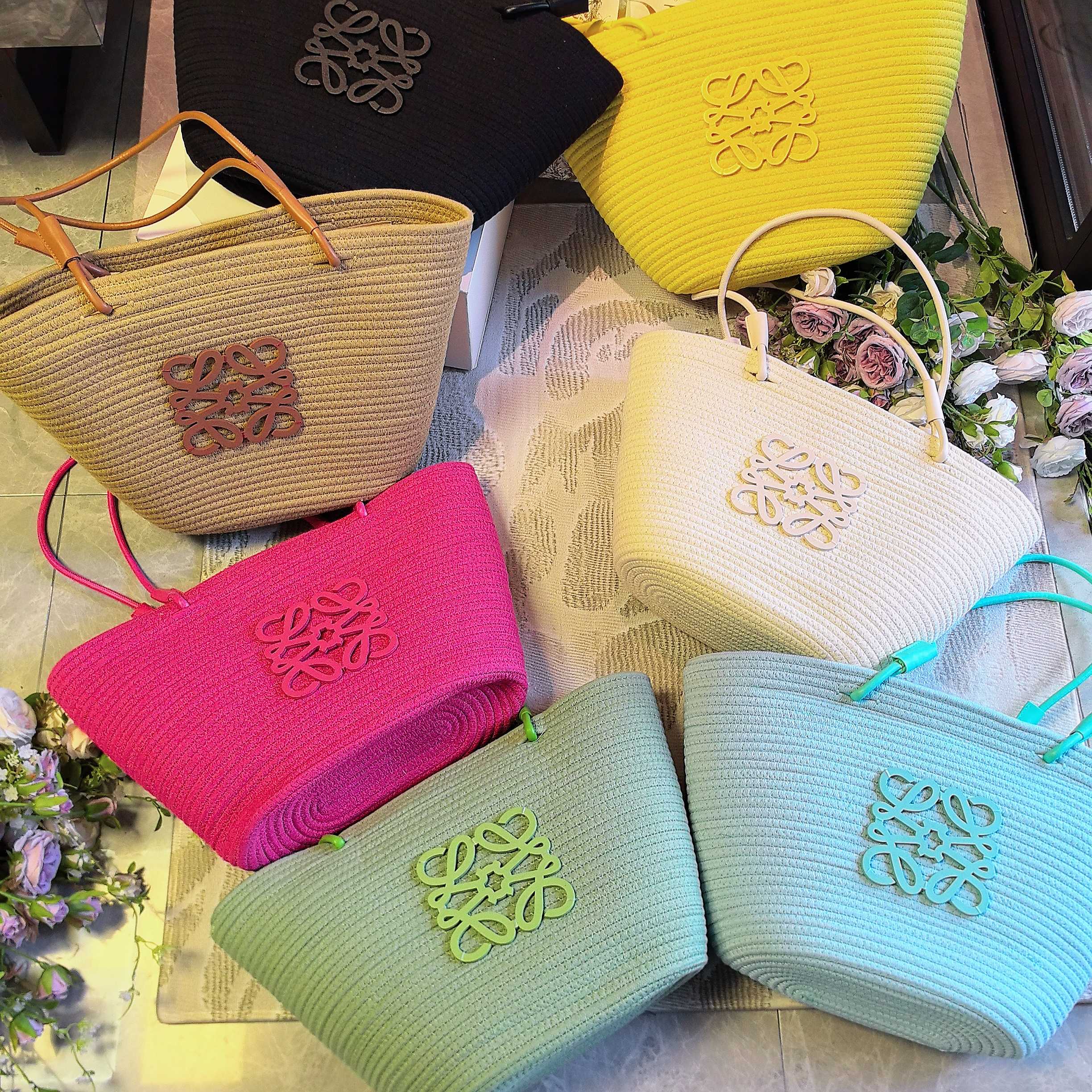 Loewe Straw Bag