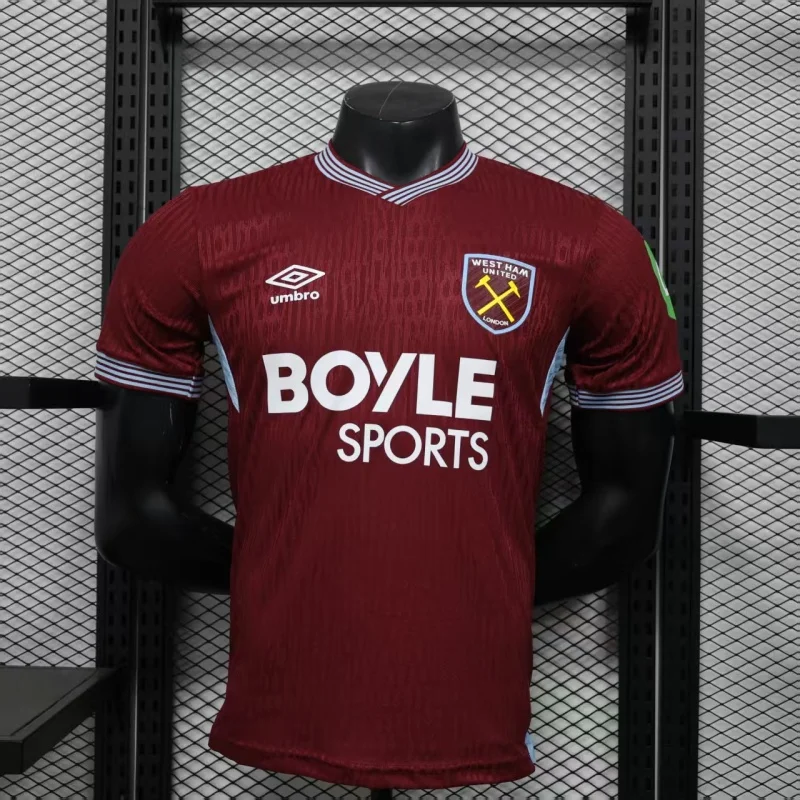 2025/2026 Premier League West Ham United Team Home Special Football Jersey Player Version