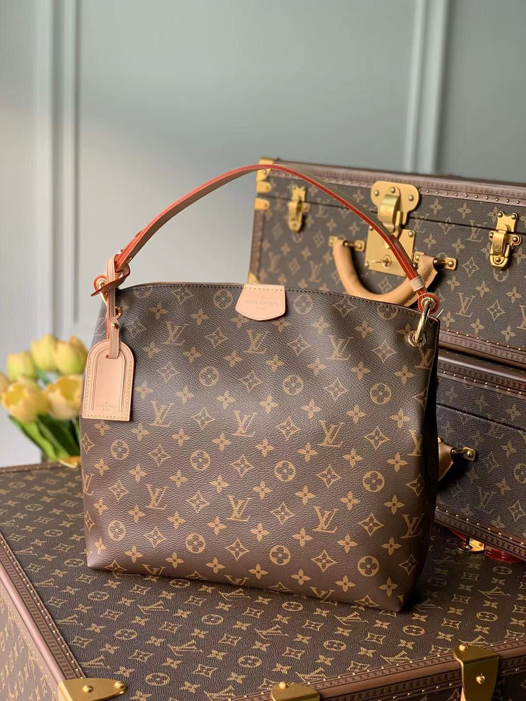 Louis Vuitton Graceful Mm 41Cm